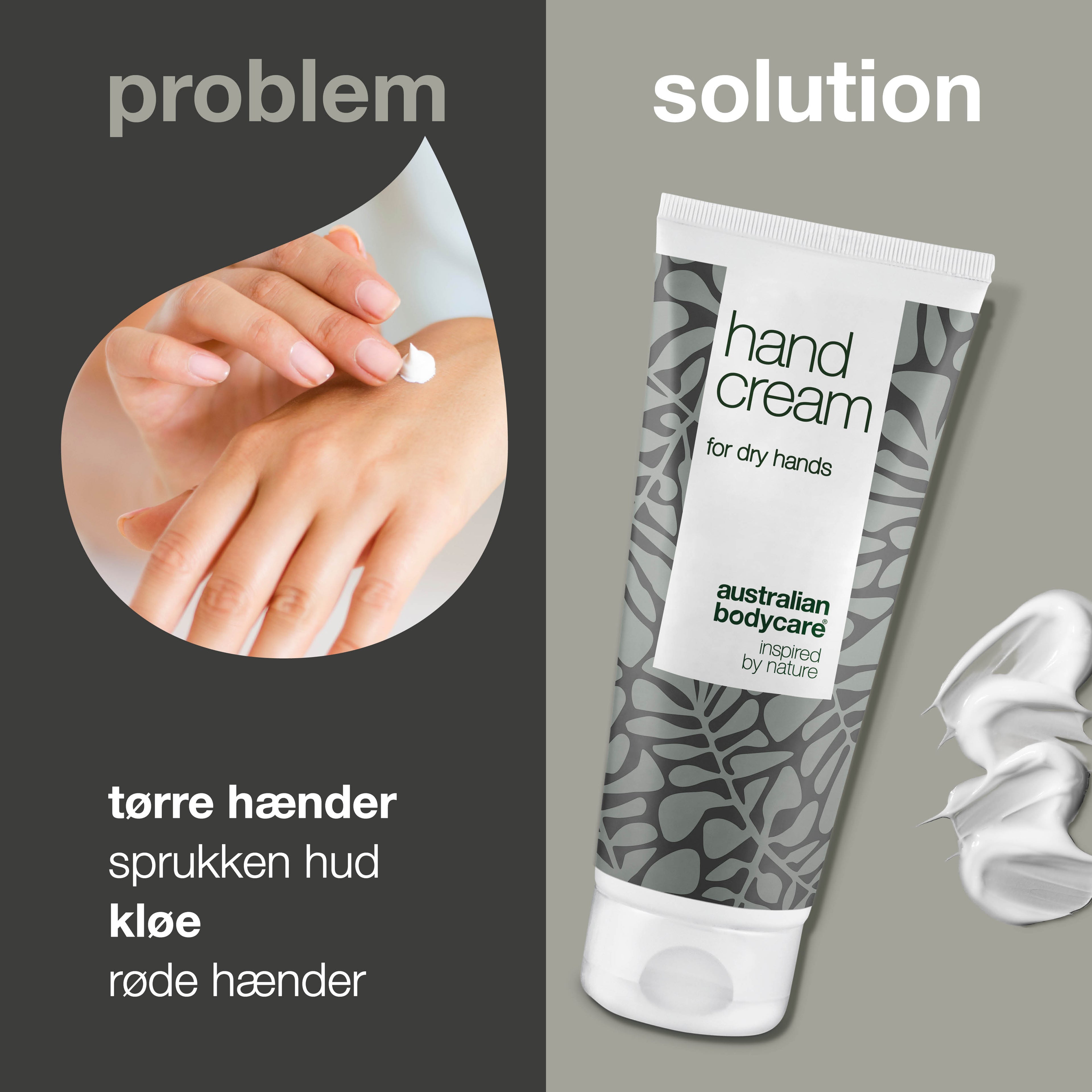 3x Håndcreme med Lemon til tørre hænder — Daglig behandling af tør, revnet og kløende hud på hænderne