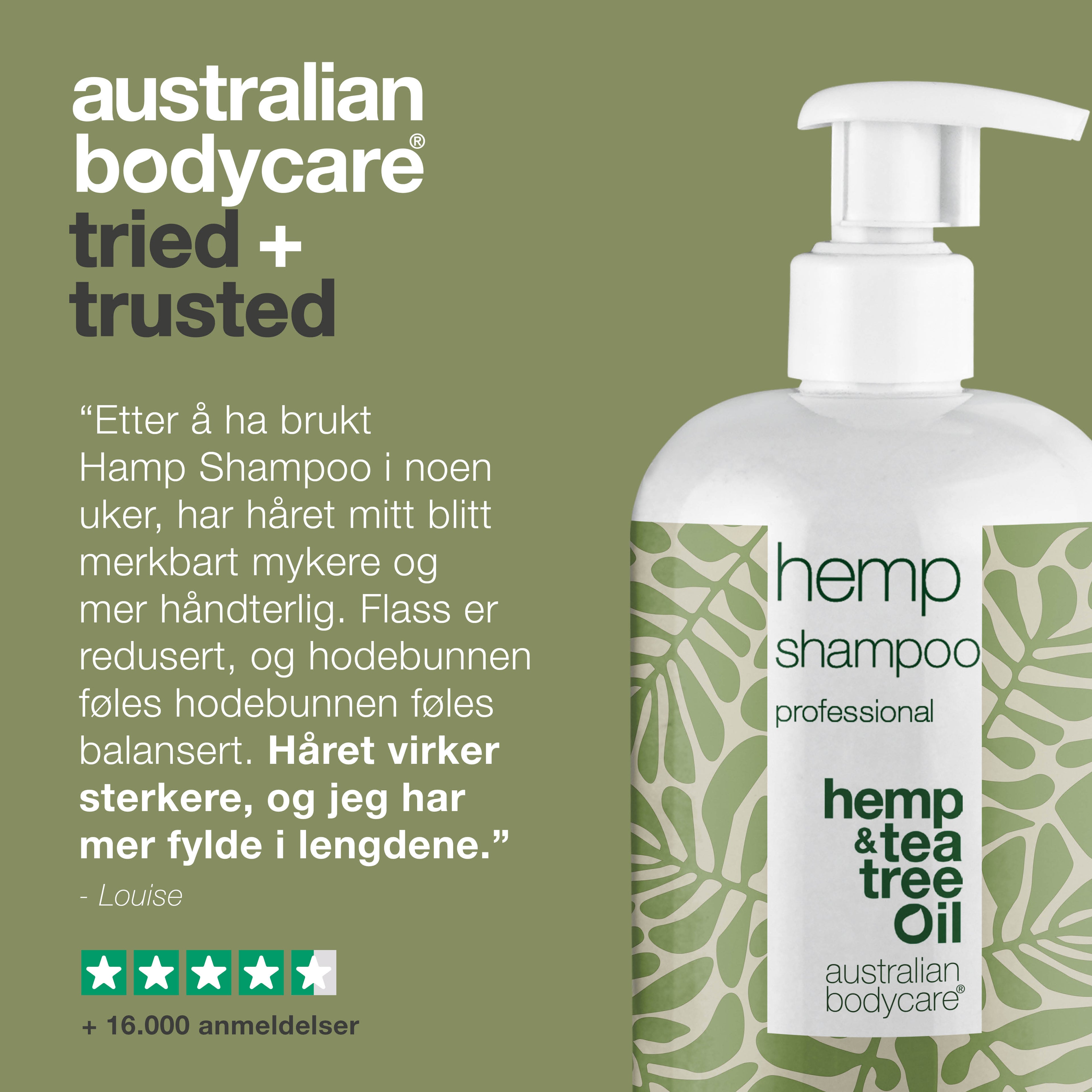 Hamp Shampoo mod tørt hår og irriteret hovedbund — Hamp Shampoo tilfører dyb fugt og næring, samtidig med at den hjælper med at opretholde en balanceret hovedbund.