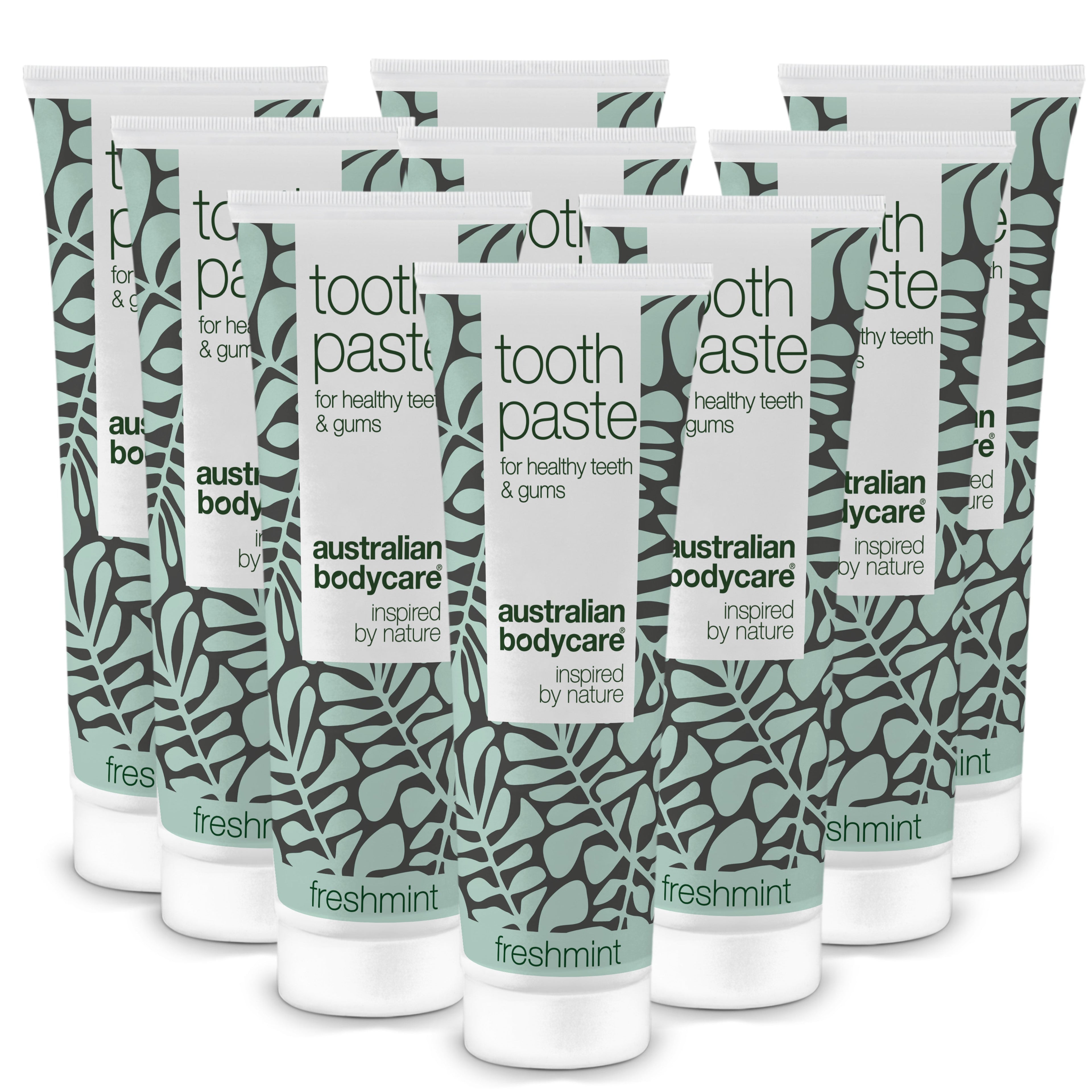 3 stk. Tea Tree Oil Tandpasta Freshmint — Til daglig pleje ved paradentose, svamp og tandkødsbetændelse