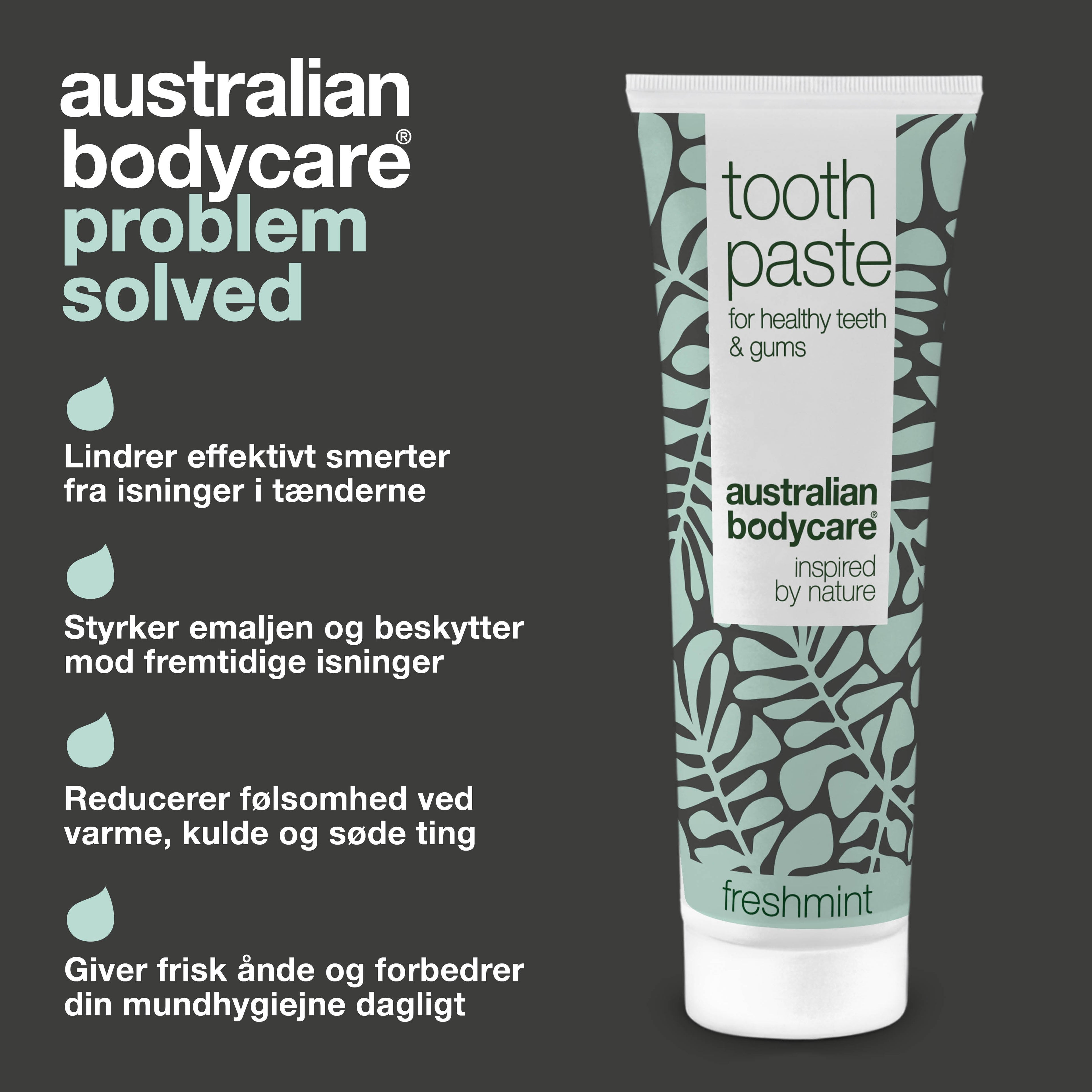 Tandpasta mod Isninger i Tænderne — Tea Tree Oil Tandpasta