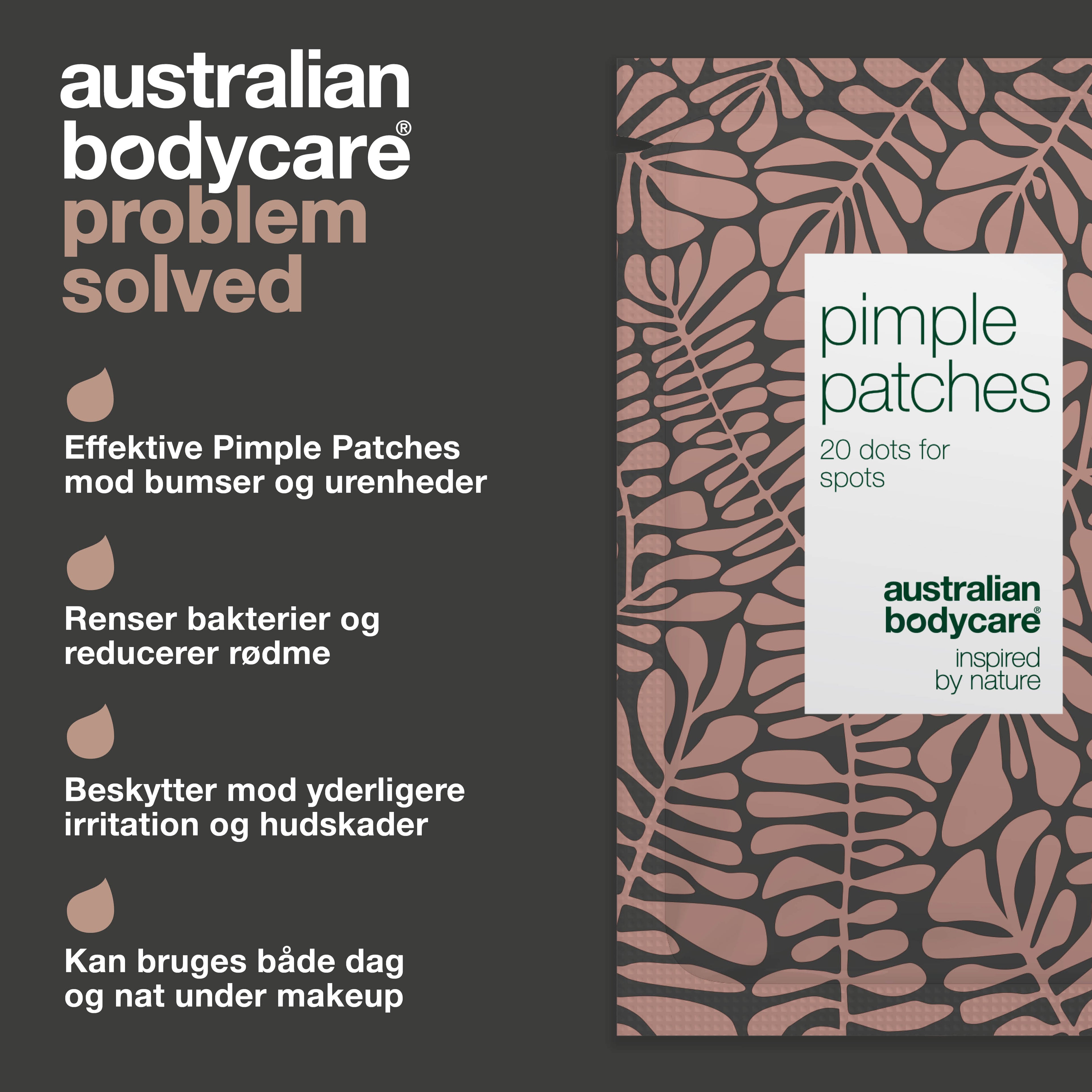 Pimple Patches mod bumser — Effektive Bumse Plastrer med hyaluronsyre & salicylsyre