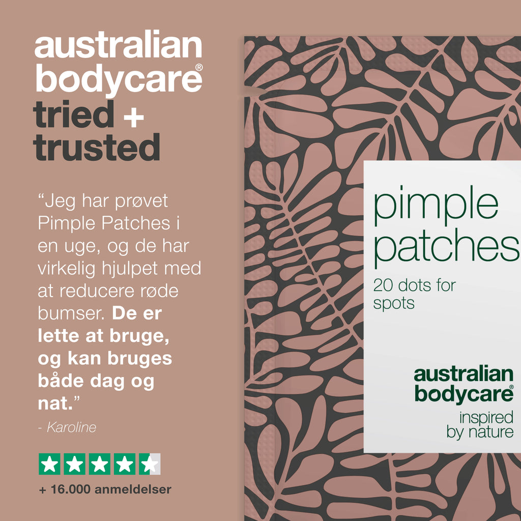 Pimple Patches mod bumser — Effektive Bumse Plastrer med hyaluronsyre & salicylsyre
