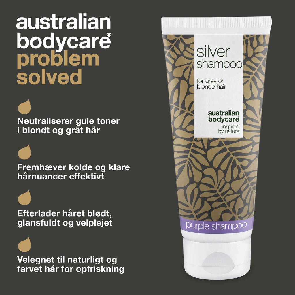 Silver Shampoo – Få frisk, glansfuldt blondt og gråt hår — Neutralisér gule toner med Silver Shampoo. Perfekt til blondt og gråt hår. Giver kølige nuancer og blød glans.