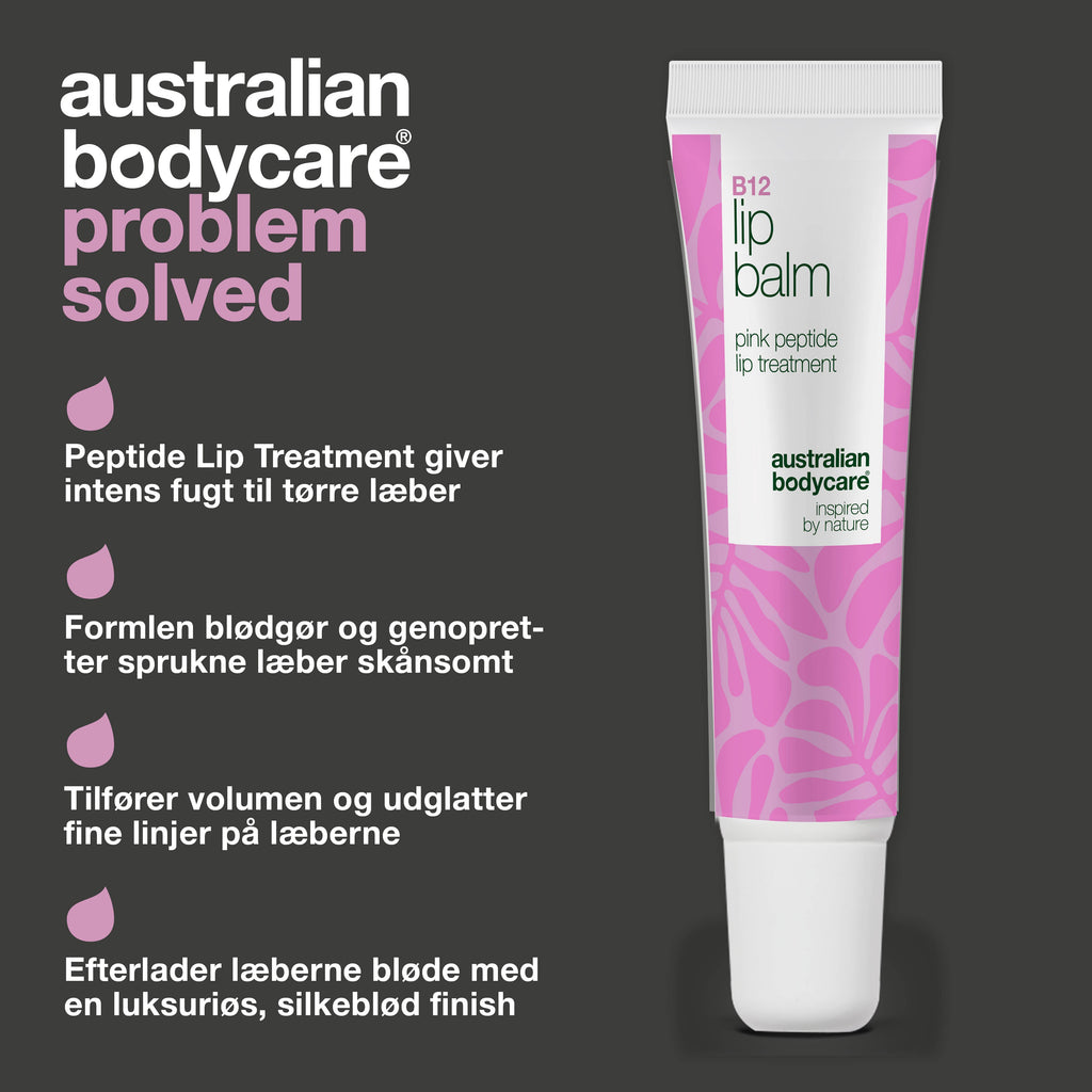 Læbepomade med B12 – Plejende fugt til fyldige læber — Få bløde og fyldige læber med B12 læbepomade. Fugter intensivt, udglatter linjer og beskytter mod udtørring – perfekt daglig pleje!