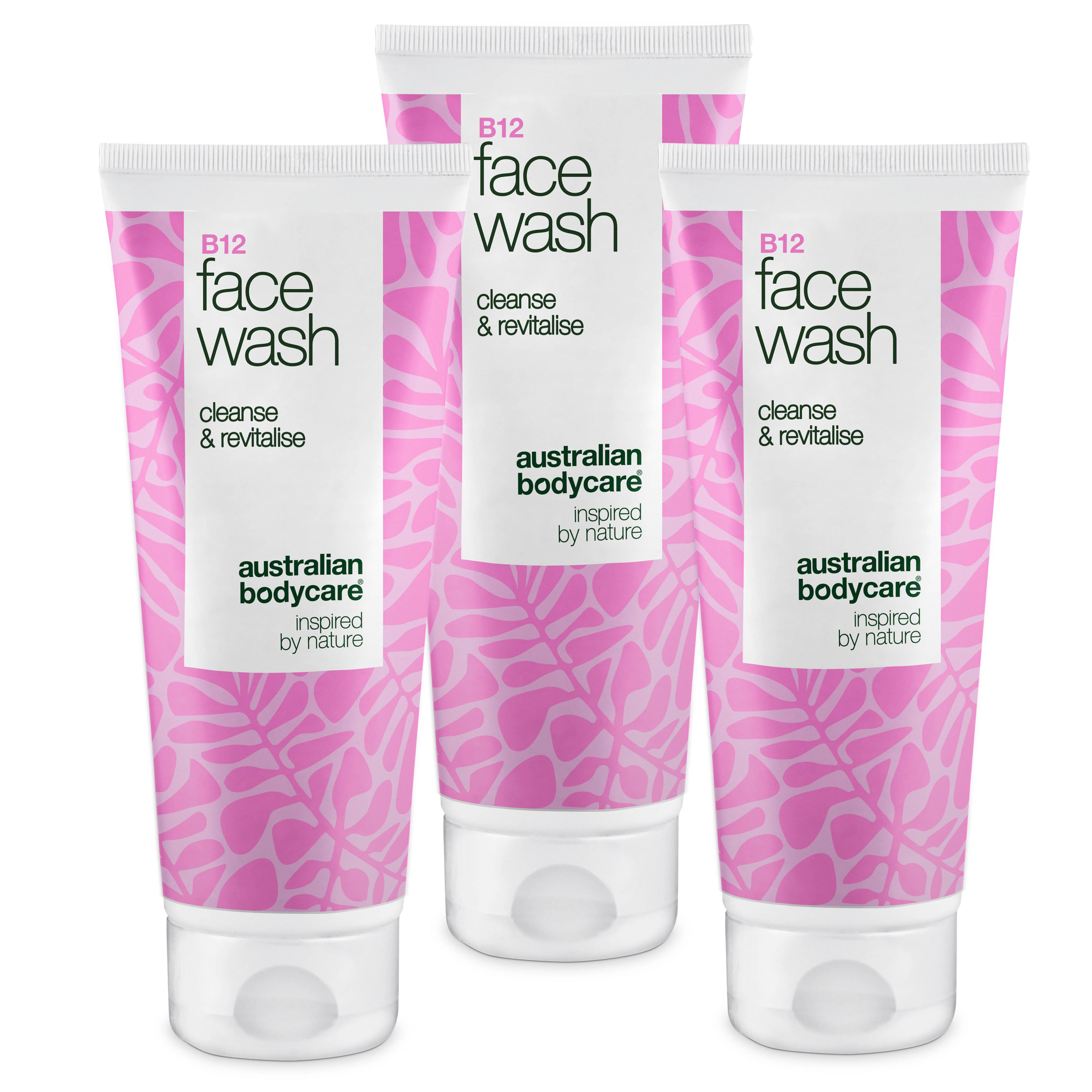 B12 Face Wash – Daglig ansigtsrens mod snavs og urenheder — Effektiv B12 ansigtsvask, der fjerner makeup og urenheder. Få en ren og velplejet hud med naturlig glød.