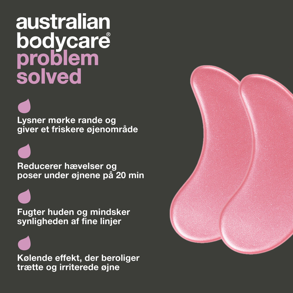 Øjenmasker med B12-vitamin og Collagen mod mørke rande og hævelser — Reducer mørke rande og poser under øjnene med B12 Eye Patches. Fugter og opfrisker huden på kun 20 min. Perfekt til trætte øjne!