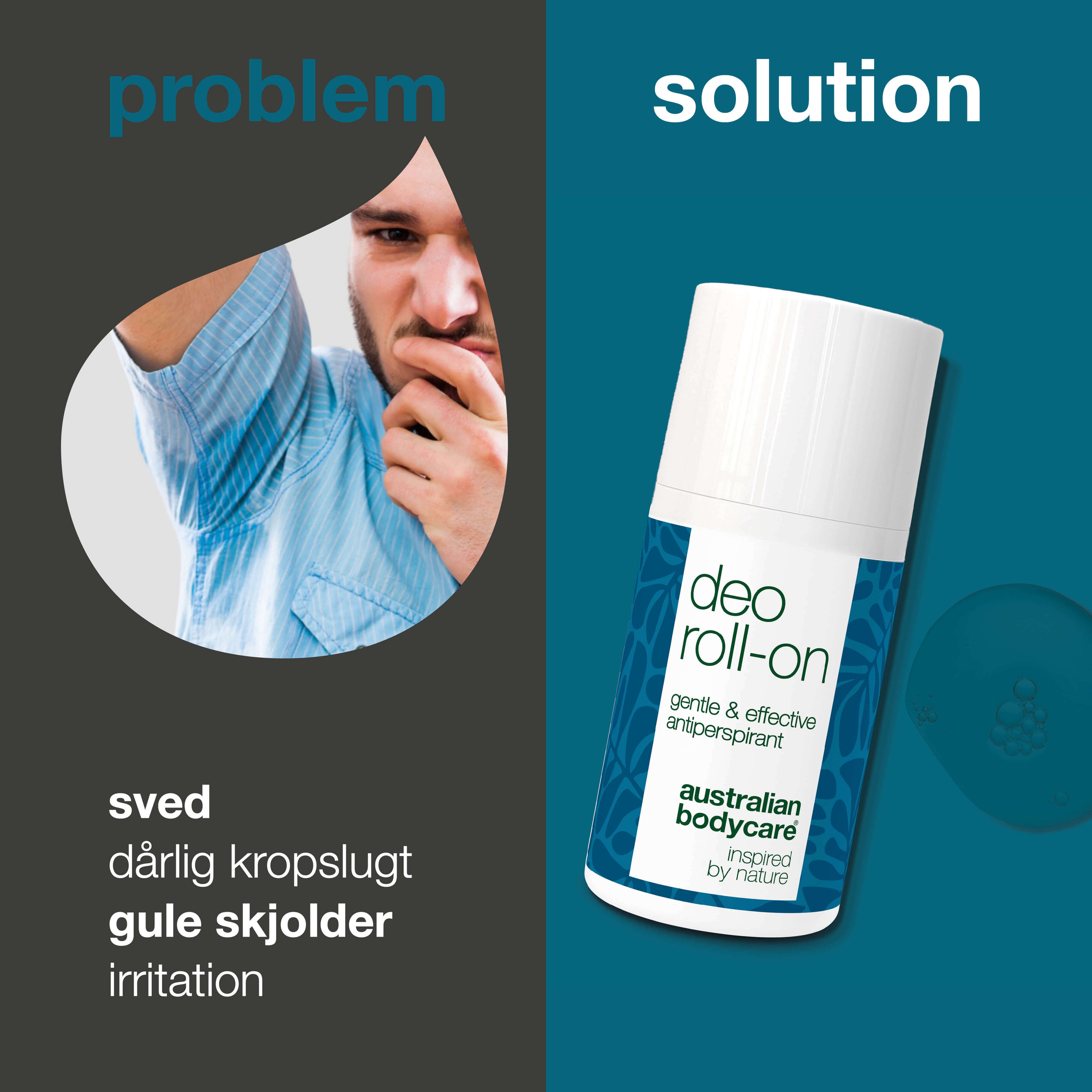 Antiperspirant roll-on