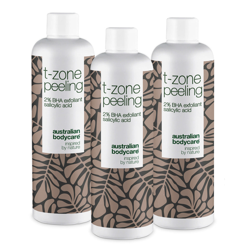T-zone Peeling 2% BHA – Mod hudorme, bumser & fedtet hud — T-zone Peeling med 2% BHA salicylsyre reducerer bumser, hudorme og overskydende olie. Få en renere hud med færre urenheder.
