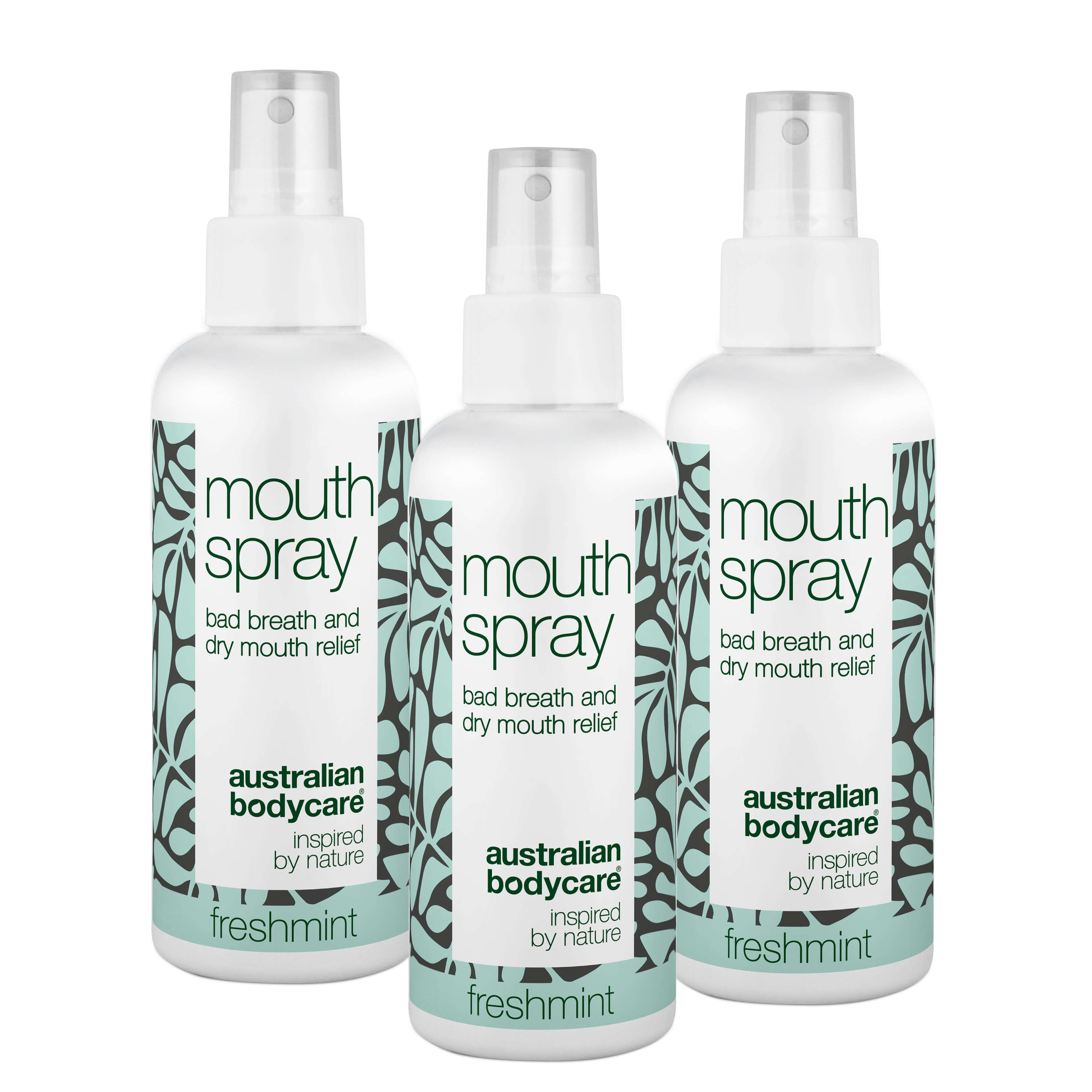 Mundspray mod tør mund og dårlig ånde – frisk ånde hele dagen — Effektiv mundspray, der fugter tør mund og giver frisk ånde. Brug dagligt for en ren og behagelig fornemmelse. Perfekt til brug på farten.
