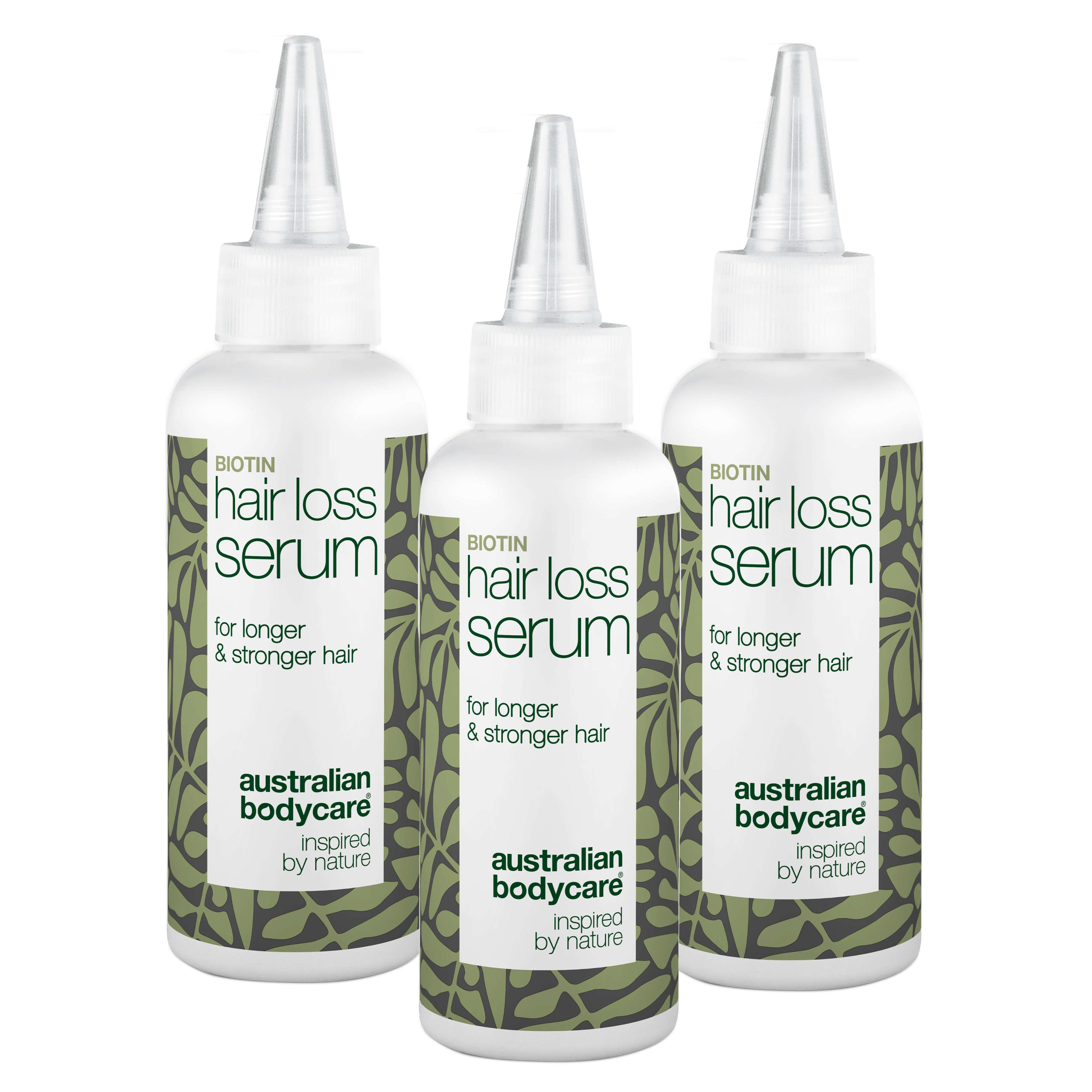 Hårtabsserum med biotin, Capilia Longa & koffein — Effektivt hårtabsserum med biotin, Capilia Longa & koffein. Styrker tyndt hår og hovedbunden. Få fyldigere og sundere hår!