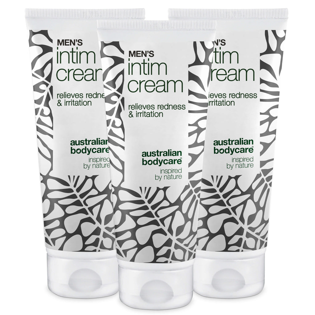 Mænds Intimcreme – lindrer kløe og friktion i skridtet — Mænds Intimcreme mod rødme og irritation i skridtet. Indeholder sheasmør, bivoks og zink for optimal beskyttelse og pleje.