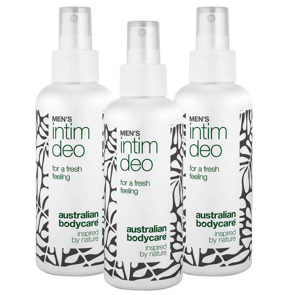 Intim Deo til mænd mod sved, lugt og ubehag i skridtet — Intim Deo til mænd mod sved, lugt og kløe. Giver friskhed og komfort hele dagen – ideel til daglig brug.