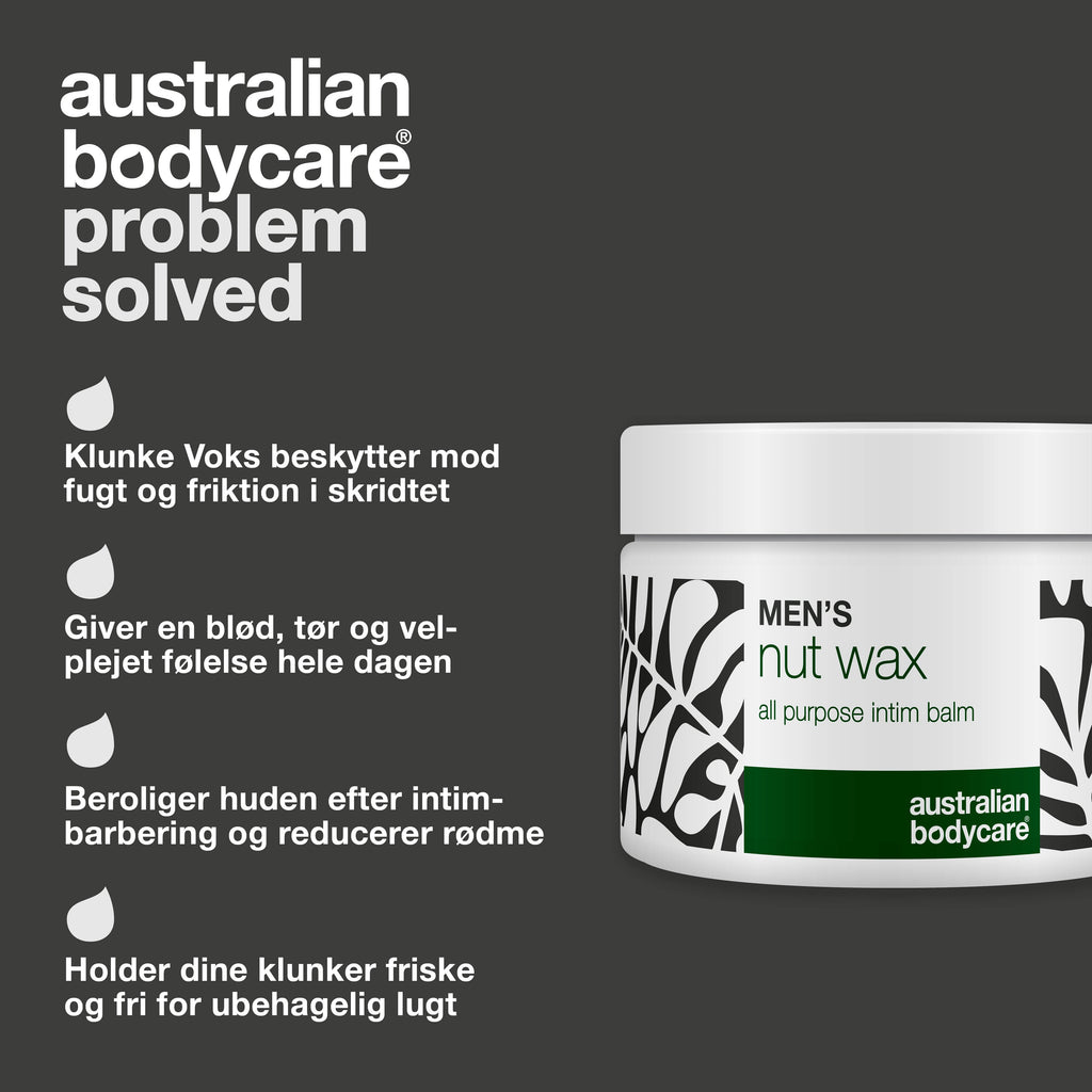 Klunke Voks – mod sved, friktion og lugt i intimområdet — Klunke Voks mod sved, lugt og kløe i skridtet. Blødgør og beskytter med sheasmør, squalane og beroligende bisabolol.