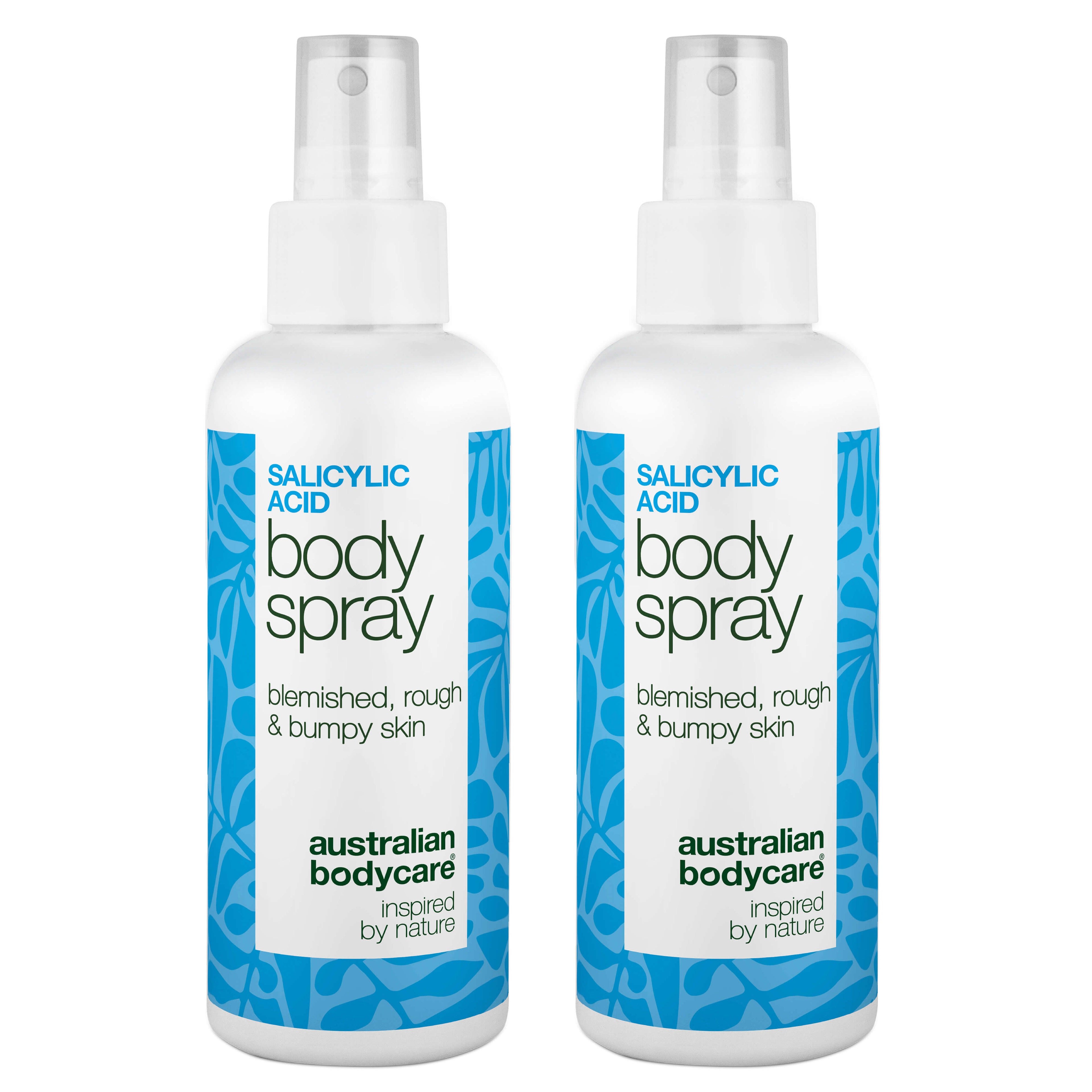 Salicylsyre spray mod bumser og uren hud på kroppen — Salicylsyre spray mod bumser og uren hud. Indeholder salicylsyre og glycolic acid, der renser porer og giver smuk hud.