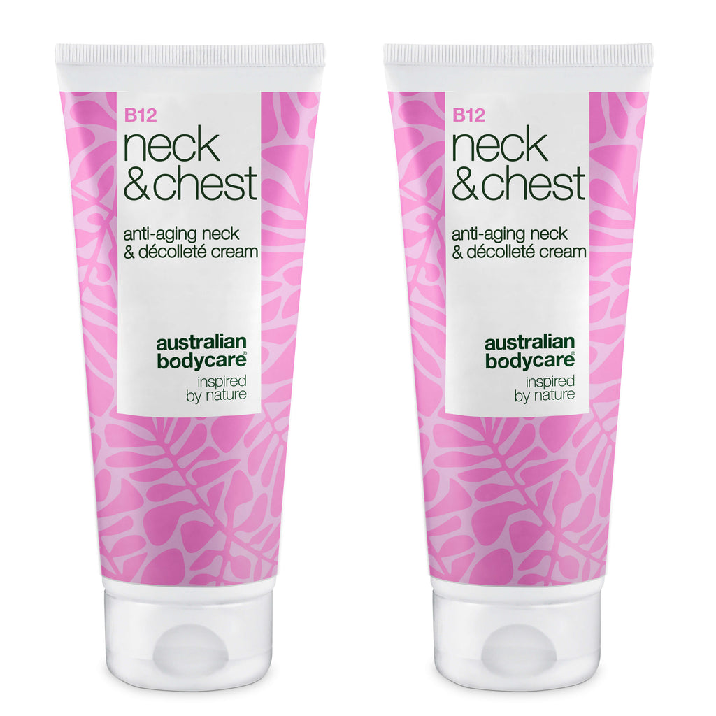 B12 Creme til Hals og Bryst – Reducer rynker og slap hud — B12 Hals- og Dekolletécreme fugter, opstrammer og mindsker rynker. For en glat og ungdommelig hud.