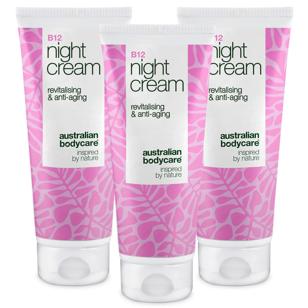 B12 Natcreme – Næring og Anti-Age til Blød og Strålende Hud — B12 Natcreme fugter, opstrammer og fornyer huden med naturlig glød.