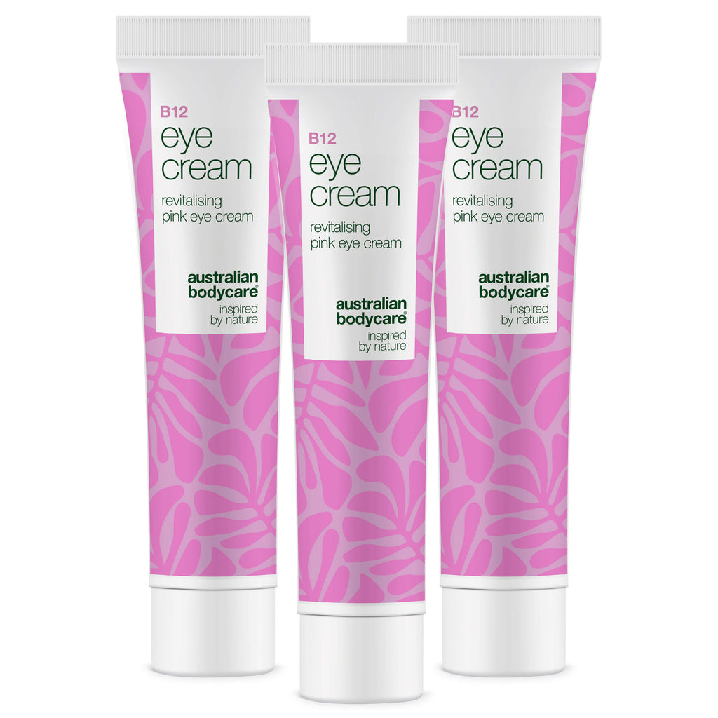 B12 Øjencreme mod poser, mørke rander og fine linjer — B12 øjencreme, der effektivt reducerer poser, mørke rande og fine linjer. Fugtgivende og opstrammende.