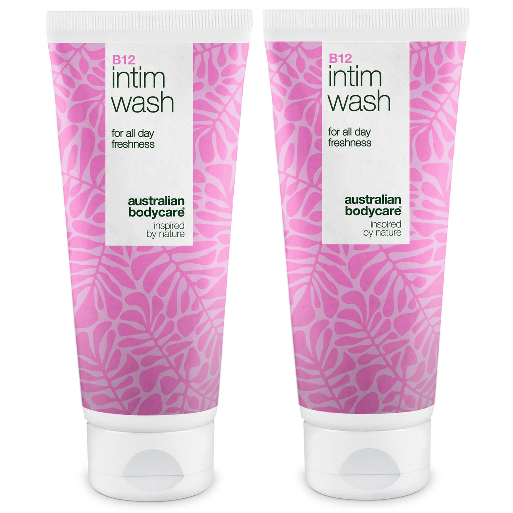 Intimsæbe til kvinder 40+ mod tørhed og ubalance — Intimsæbe til kvinder 40+ mod tørhed, kløe og pH-ubalance. Skånsom pleje med B12, glycerin og plantebaserede ingredienser.