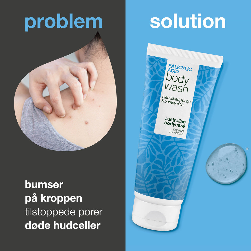 Salicylsyre Body Wash til uren hud