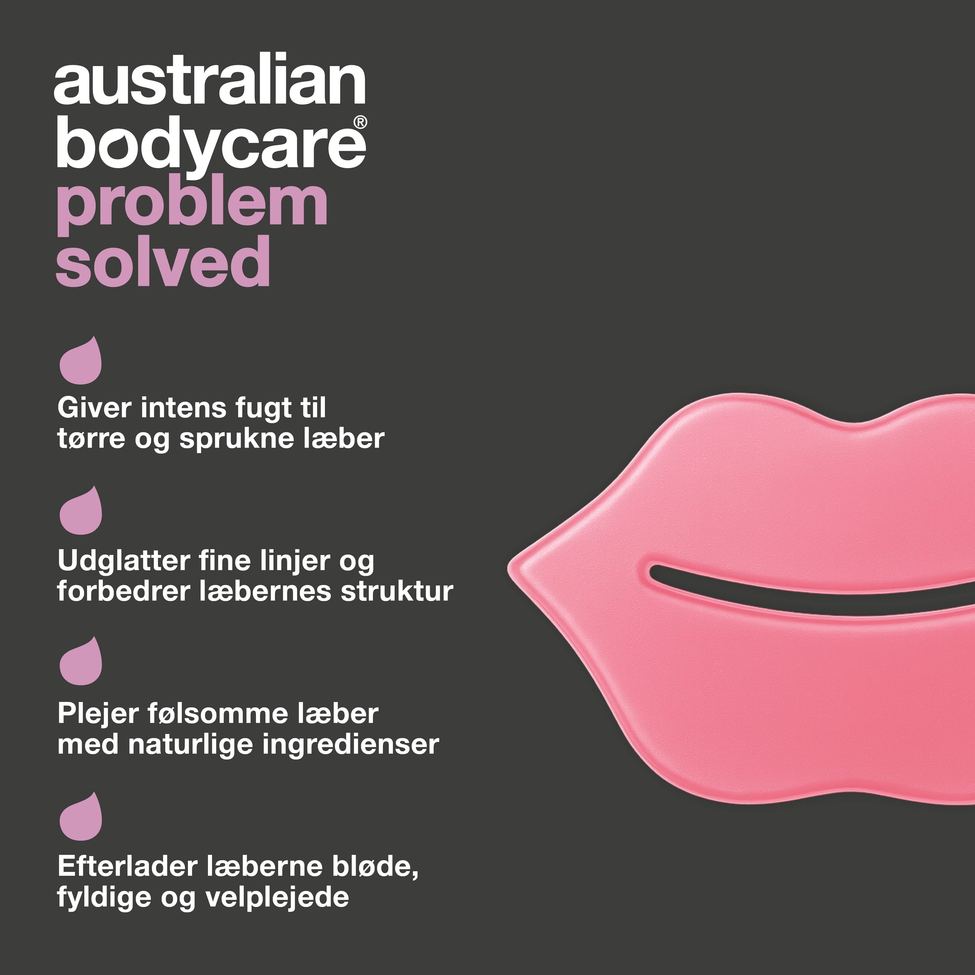 Læbemaske mod tørre læber og fine linjer