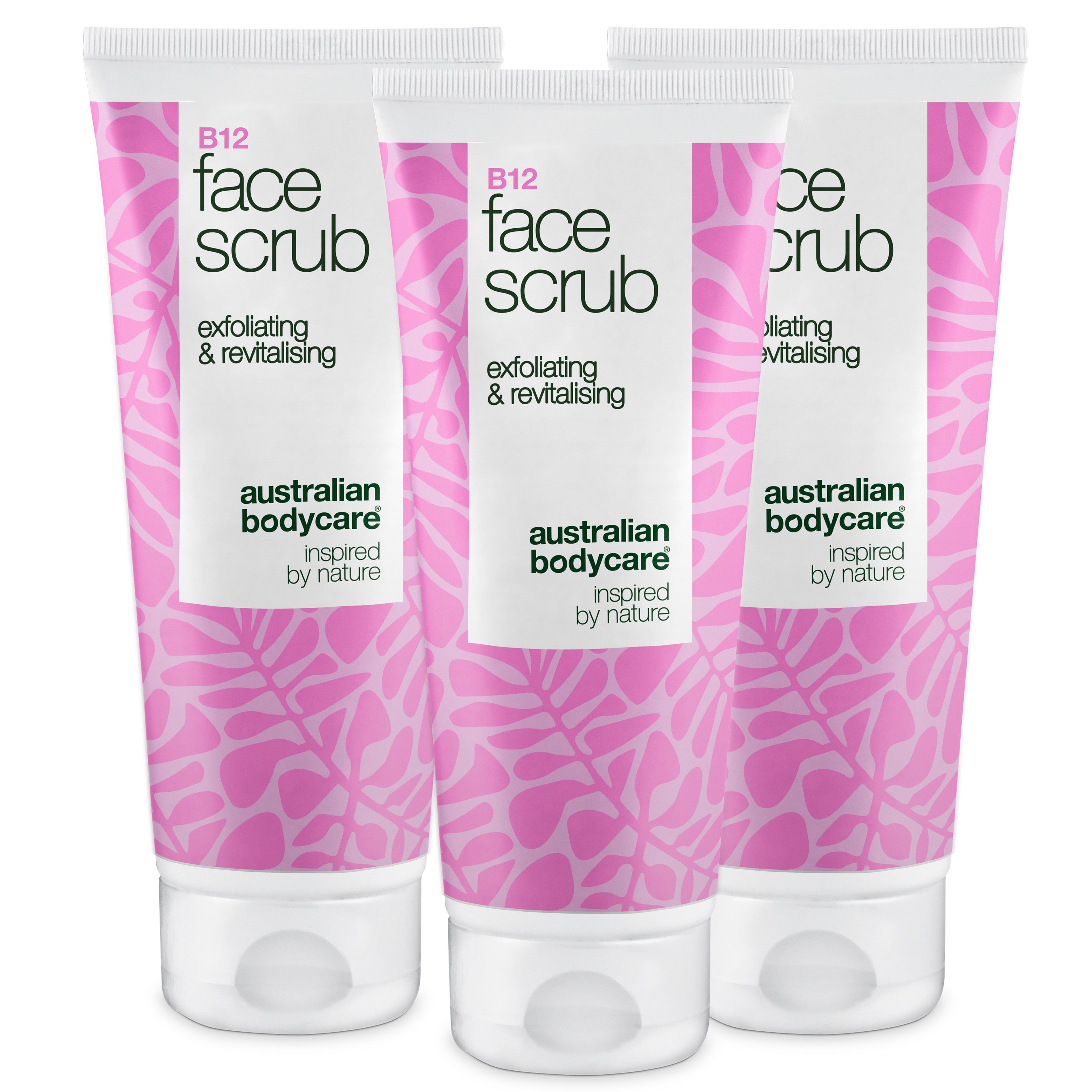 Face Scrub til mat hud – fjerner døde hudceller med B12 — Face Scrub til mat hud der mangler glød. Indeholder B12 vitamin, glykolsyre og abrikoskerner som eksfolierer og fornyer huden.