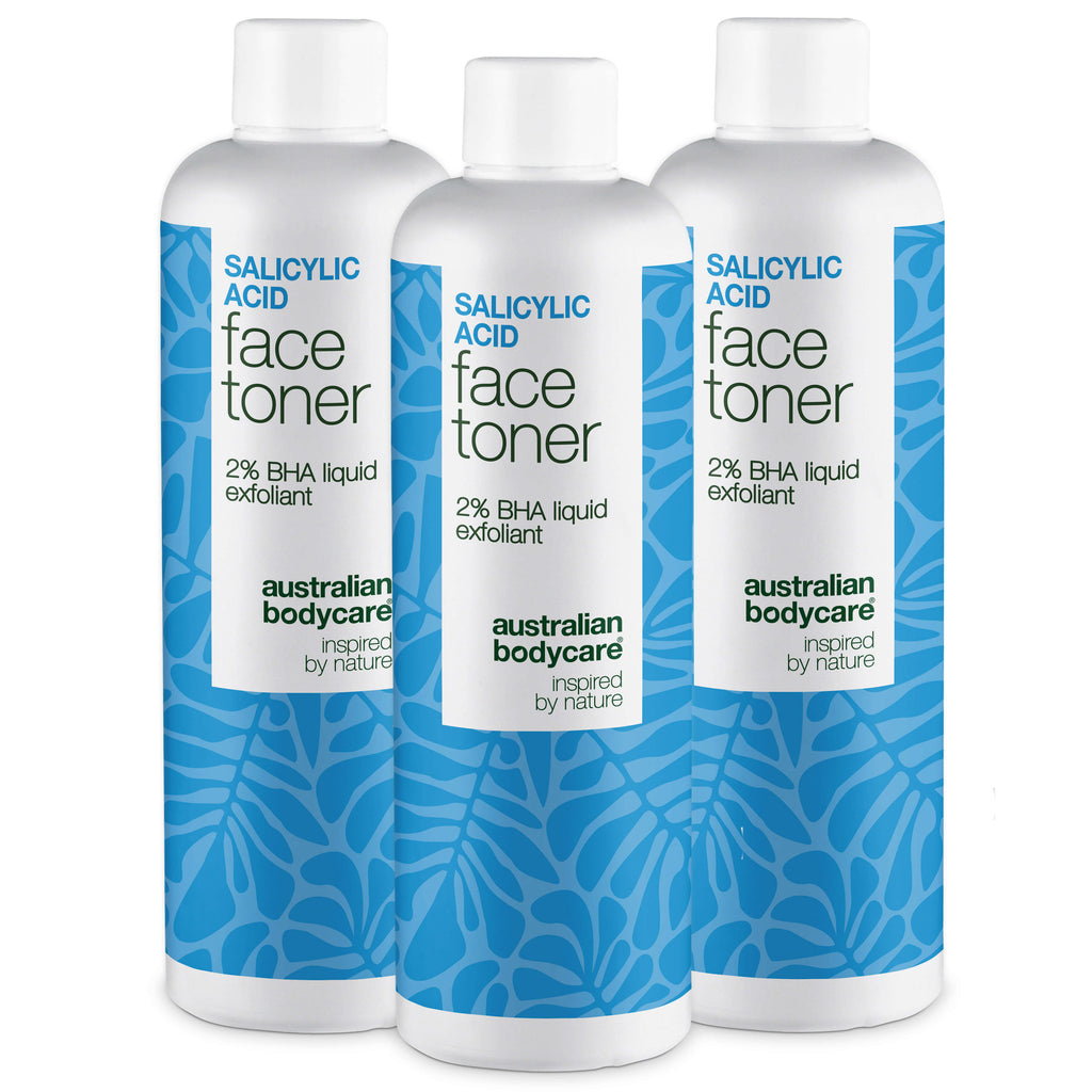 Salicylsyre-toner mod urenheder og store porer — Salicylsyre peeling fjerner hudorme, mindsker porer og udjævner huden. Bruges dagligt for en klar og ren hud.