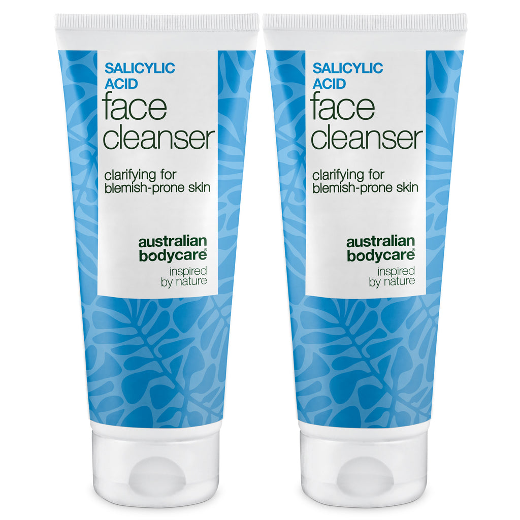 Salicylsyre Ansigtsrens mod bumser og hudorme — Salicylsyre Cleanser opløser talg, forebygger uren hud og giver frisk glød.