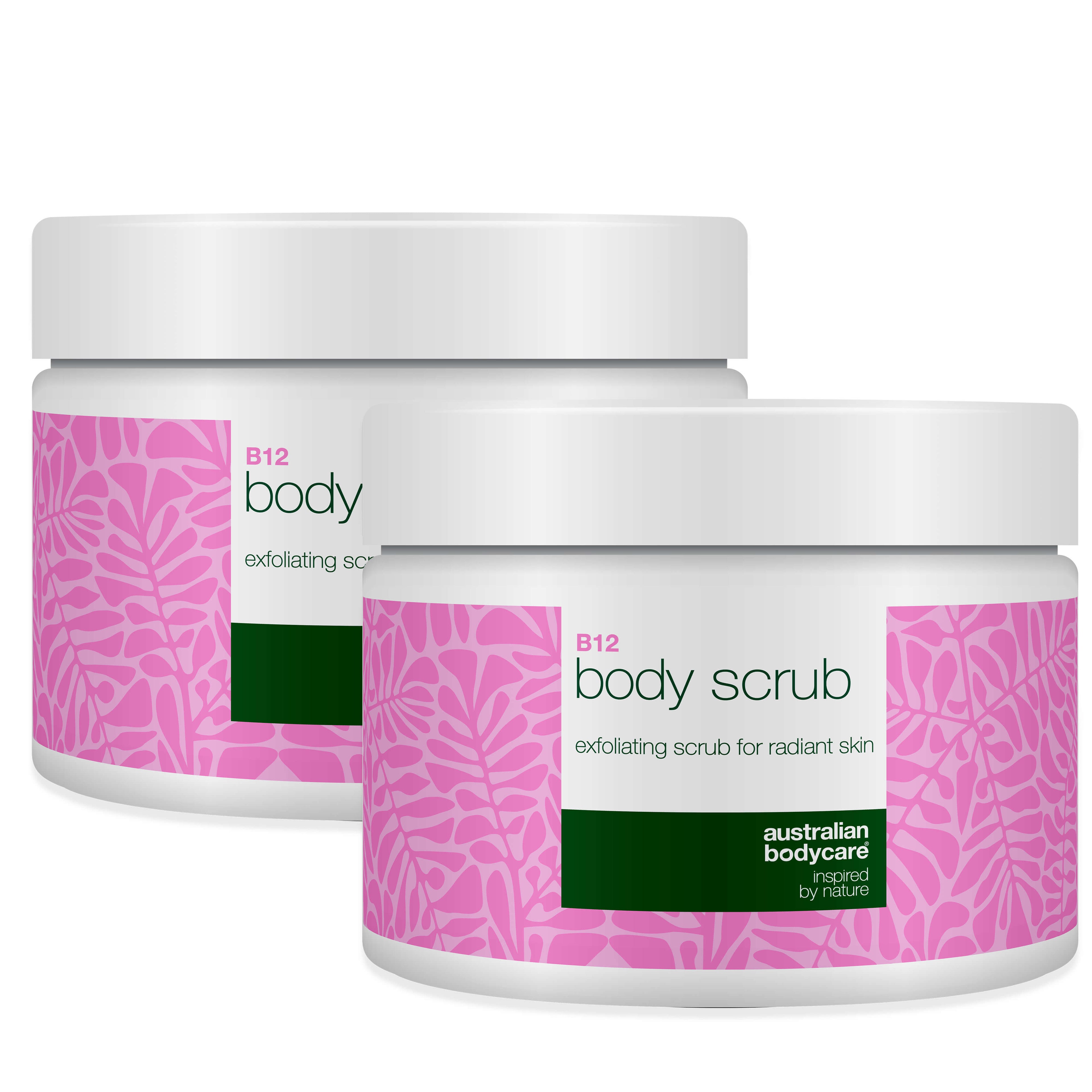 B12 Body Scrub – Eksfoliér og fugt for en blød, strålende hud — Få en fornyet hud med B12 Body Scrub. Eksfolierer og fugter, så huden efterlades blød, glat og strålende.