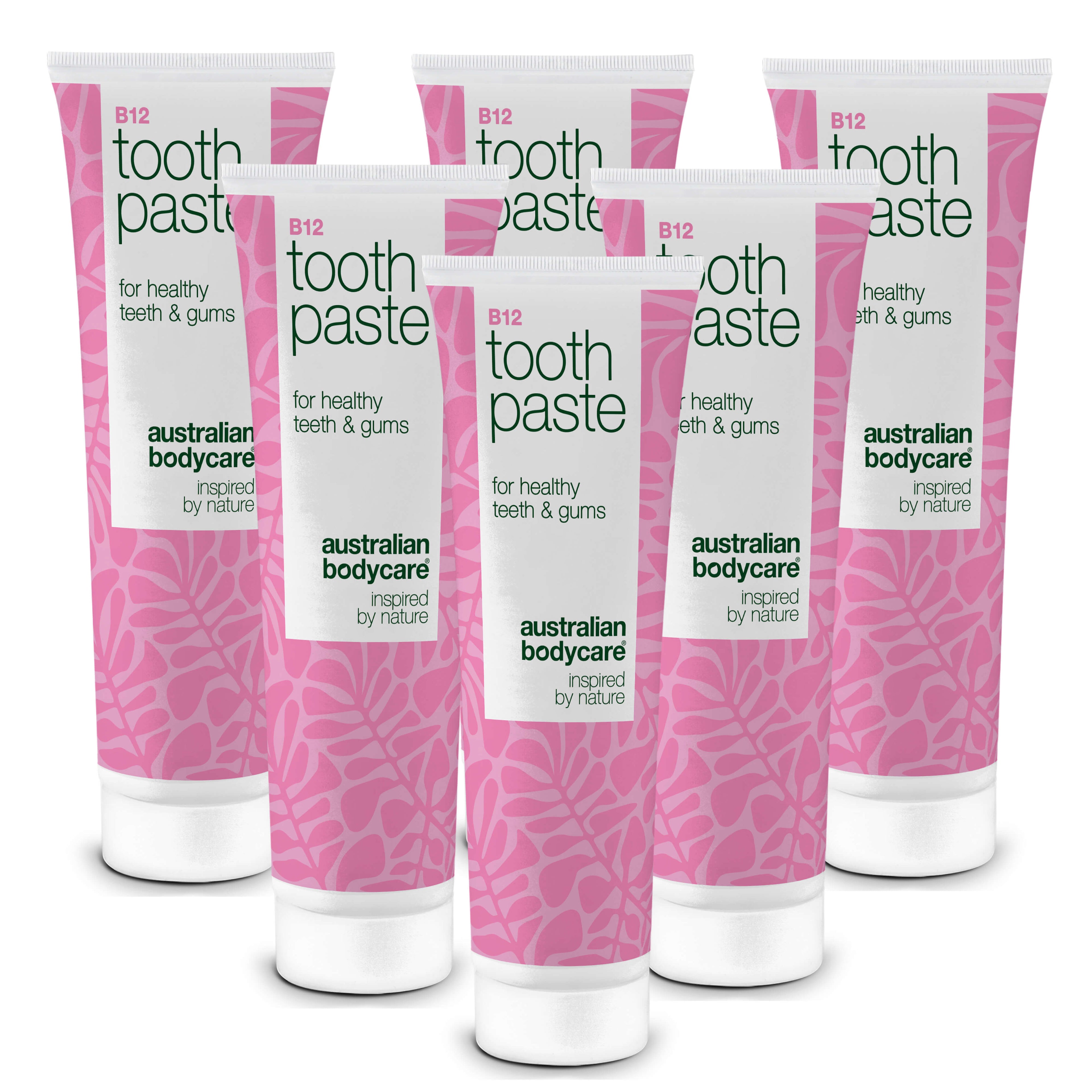 Vitamin B12 Tandpasta – mod tør mund og irritation — Vitamin B12 Tandpasta giver frisk ånde og sunde tænder. Styrker emaljen og plejer tandkødet med B12, fluorid og zink.