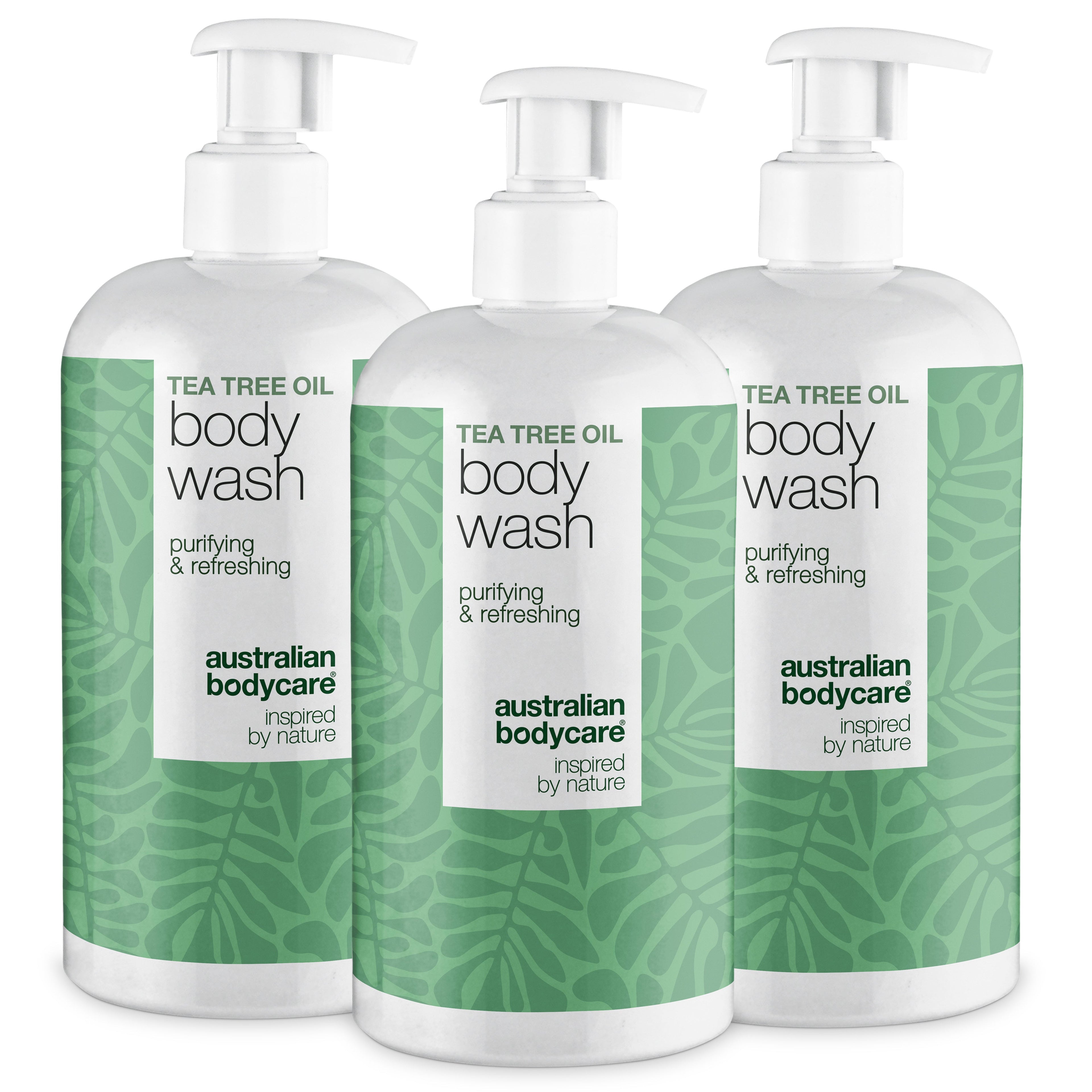 Tea Tree Body Wash til bumser, fedtet hud og kropslugt — Tea Tree Body Wash til uren, fedtet eller irriteret hud. Med Tea Tree Oil, Zinc PCA og mild Coco-Betaine.