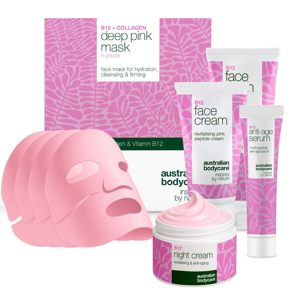 Ansigtspakke mod slap hud og tab af fylde efter vægttab