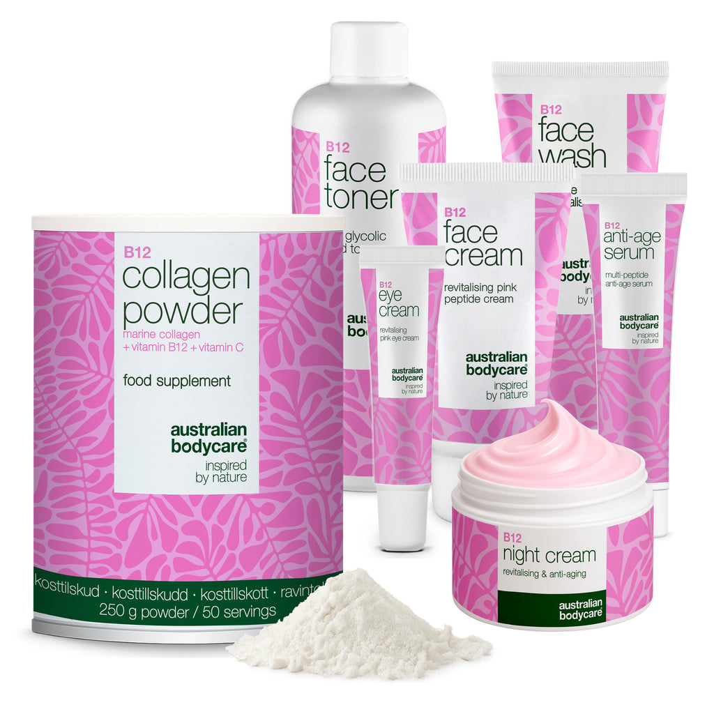 Ansigtspakke mod slap hud og tab af fylde efter vægttab