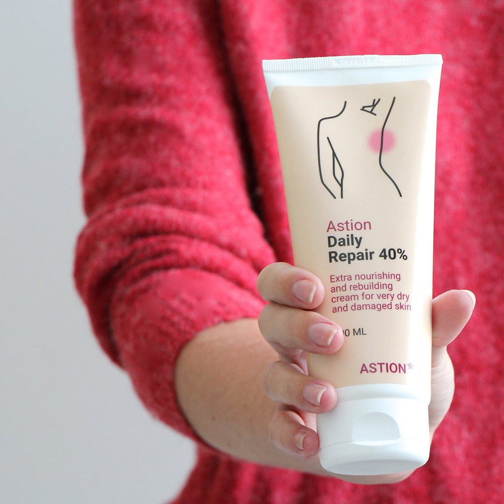 Astion Daily Fedtcreme 40 % — Daglig fugtpleje ved eksem og kløe