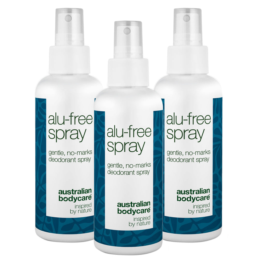 Deodorantspray uden aluminium